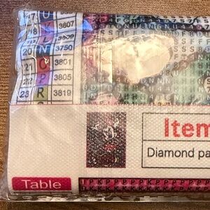 Diamond Painting Kit with Colorful Beads